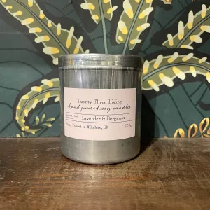 23L Travel Tin Candle - Lavender & Bergamot