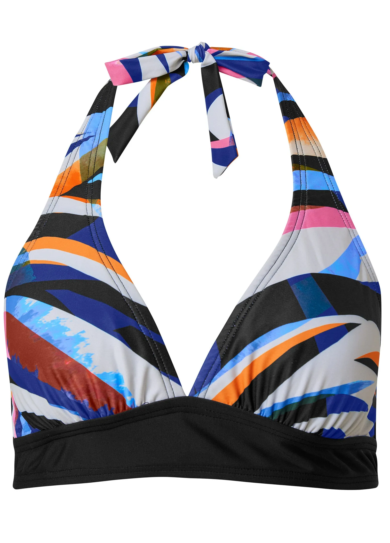 Anguilla Perfect Fit Halter - Ocean Breeze