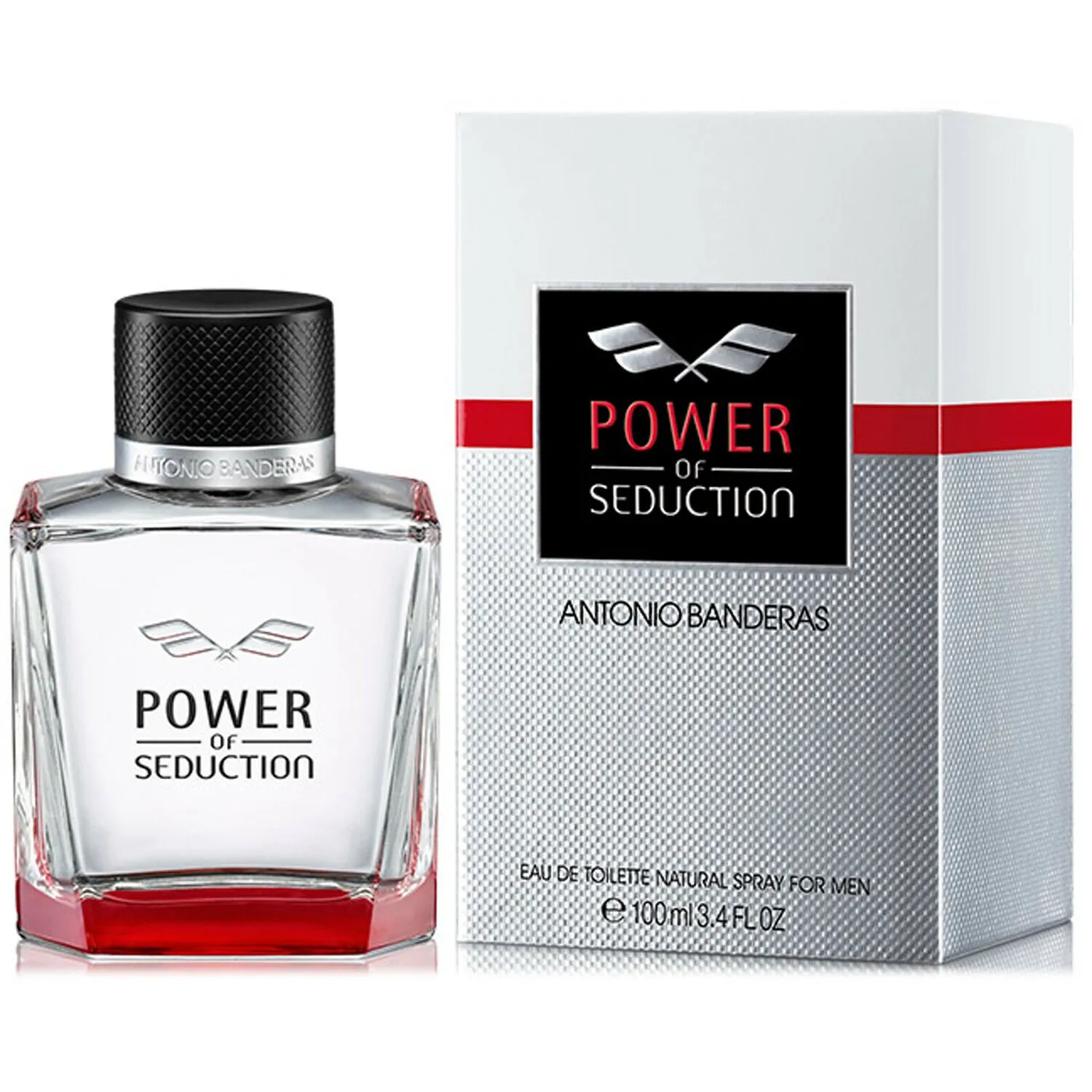 Antonio Banderas Power of Seduction Eau de Toilette 3.4 oz 100 ml Men