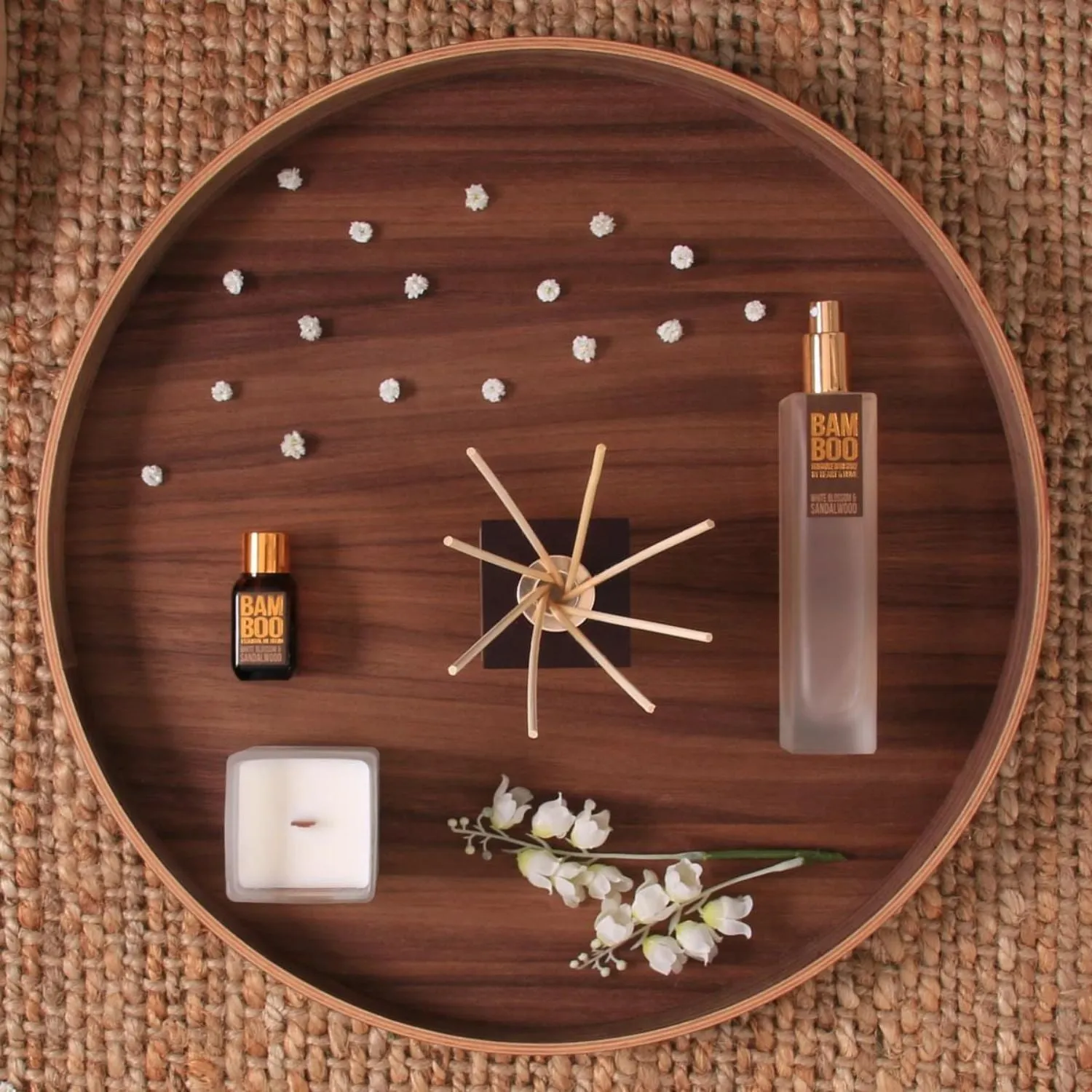 Bamboo 90ml White Blossom & Sandalwood Room Fragrance Spray