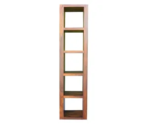 Boston Zen Contemporary Solid Wooden Long Bookcase