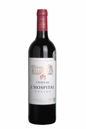 CHÁTEAU DE L'HOSPITAL Graves Rouge 2018  (750 ml)