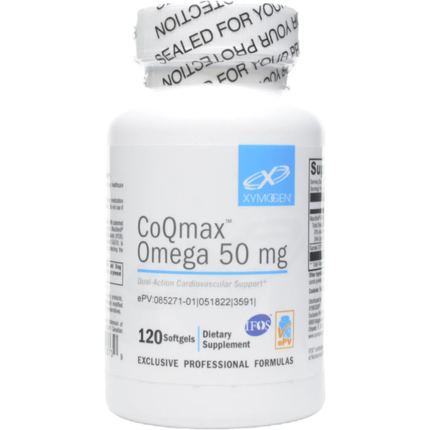 CoQmax Omega 50 mg by Xymogen