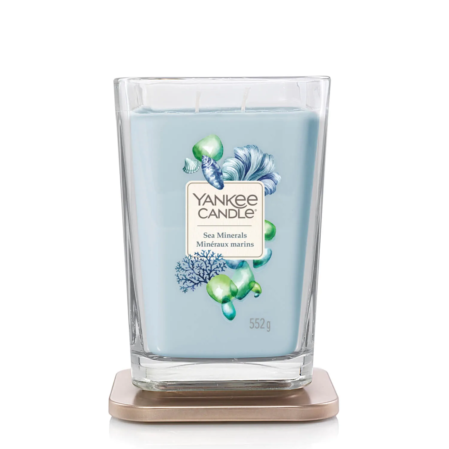 Elevation Large Jar 2-Wick Candle - Sea Minerals
