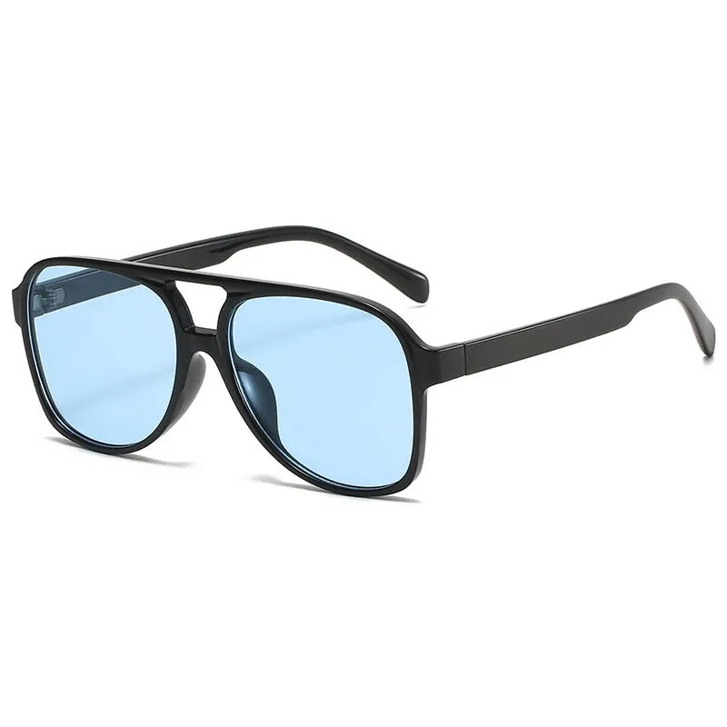 Farbige Sonnenbrille „Ocean Breeze“ mit großem Rahmen