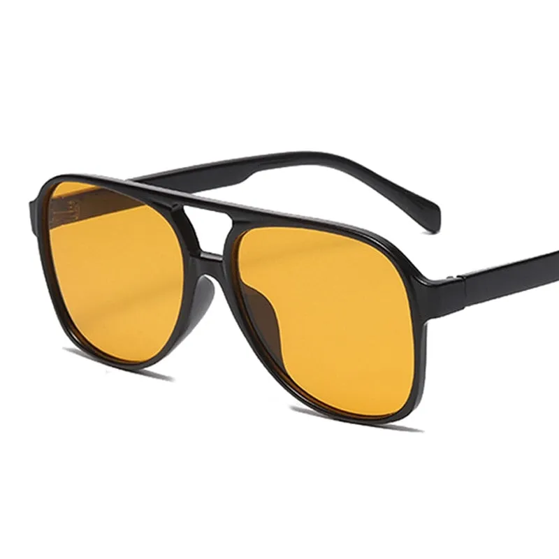 Farbige Sonnenbrille „Ocean Breeze“ mit großem Rahmen