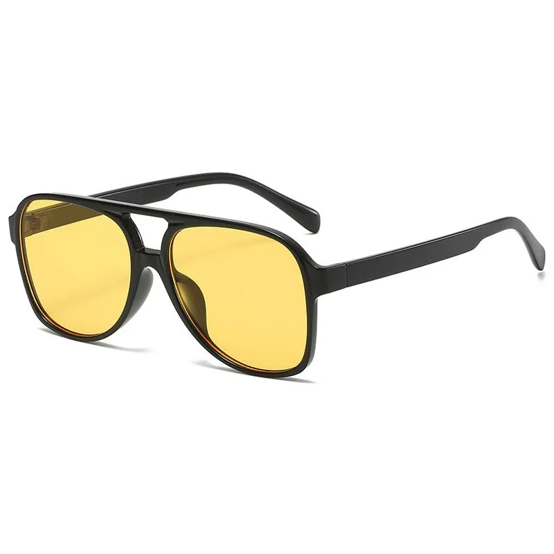 Farbige Sonnenbrille „Ocean Breeze“ mit großem Rahmen