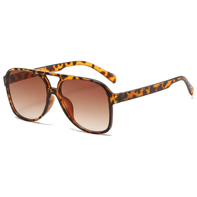 Farbige Sonnenbrille „Ocean Breeze“ mit großem Rahmen