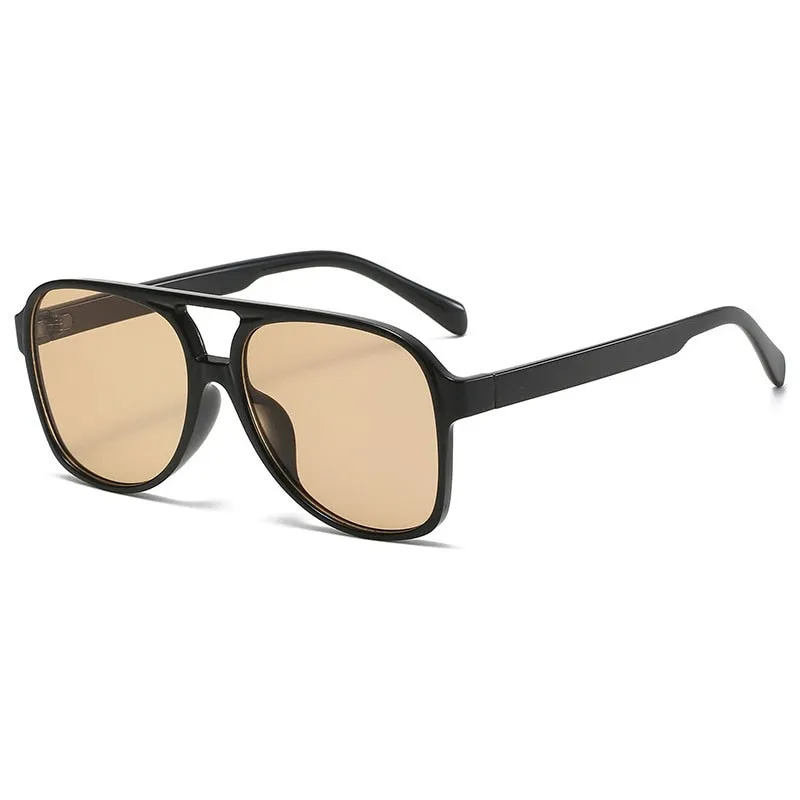 Farbige Sonnenbrille „Ocean Breeze“ mit großem Rahmen