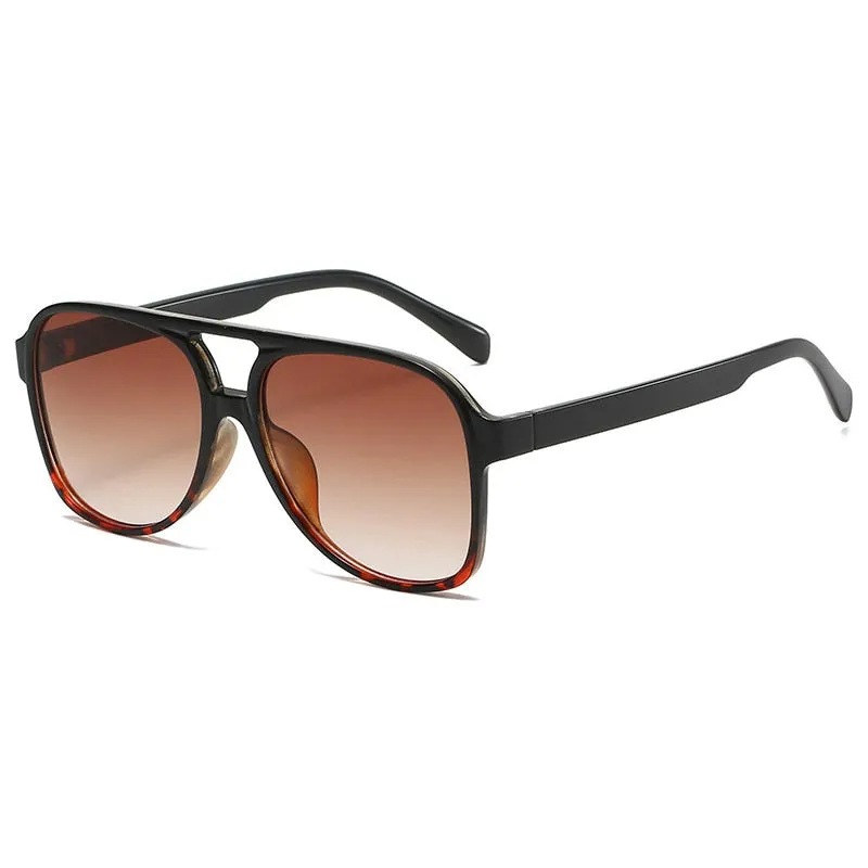 Farbige Sonnenbrille „Ocean Breeze“ mit großem Rahmen