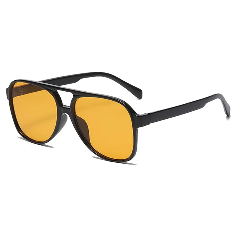 Farbige Sonnenbrille „Ocean Breeze“ mit großem Rahmen