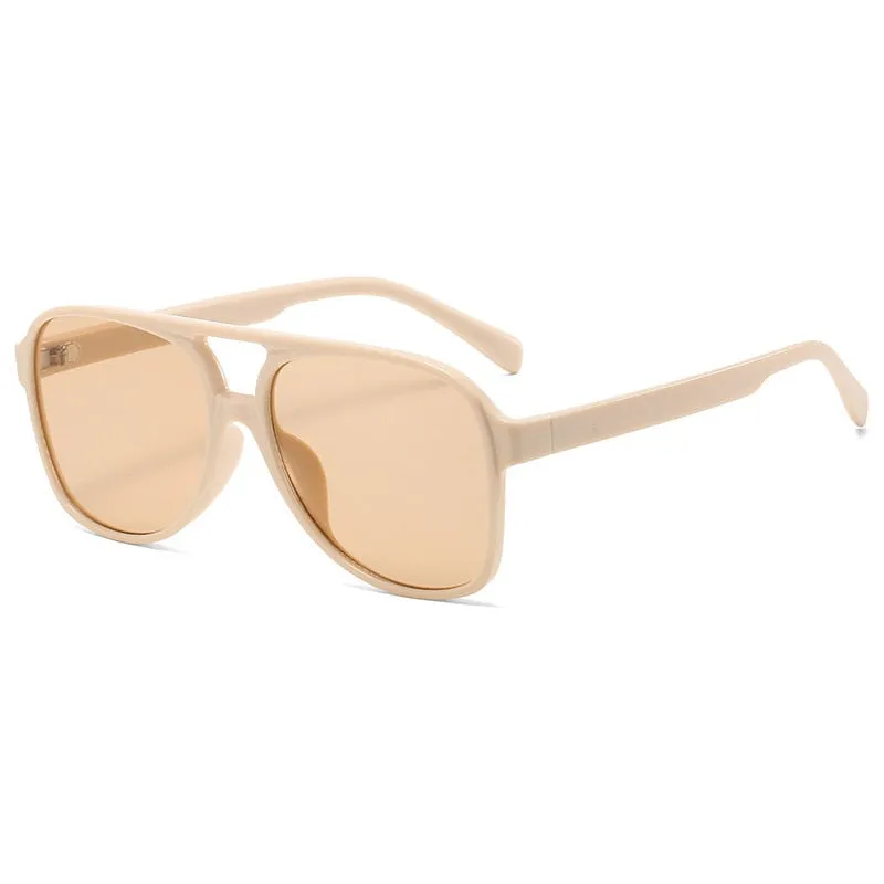 Farbige Sonnenbrille „Ocean Breeze“ mit großem Rahmen
