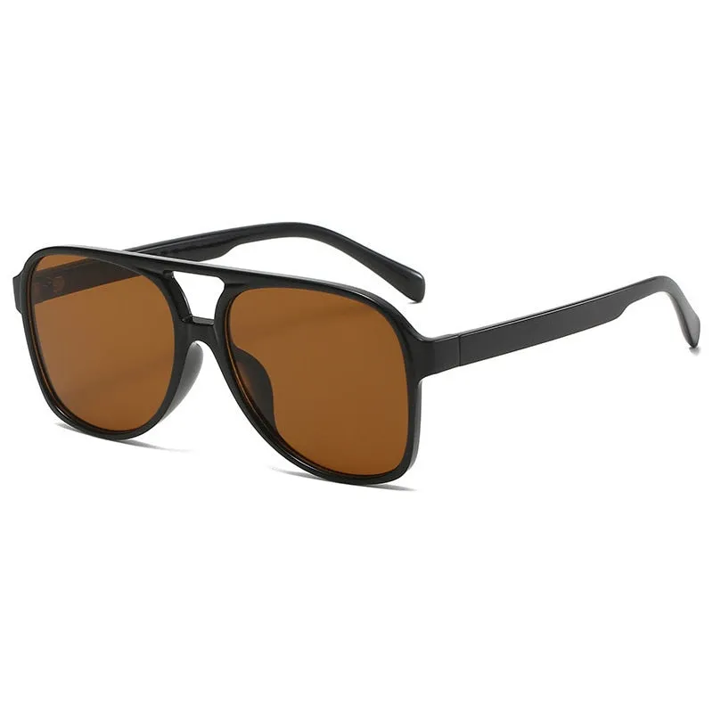 Farbige Sonnenbrille „Ocean Breeze“ mit großem Rahmen