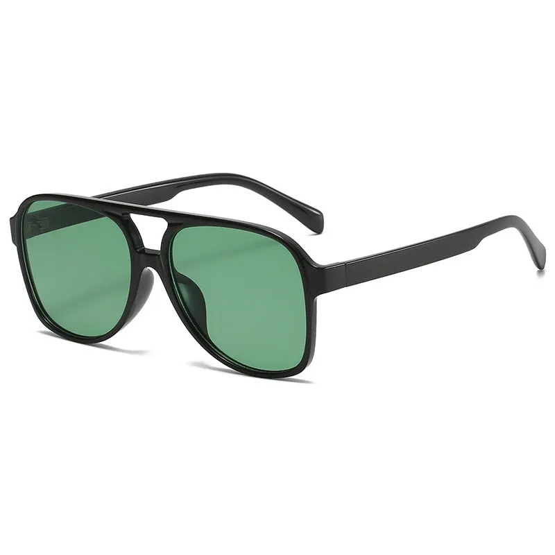 Farbige Sonnenbrille „Ocean Breeze“ mit großem Rahmen