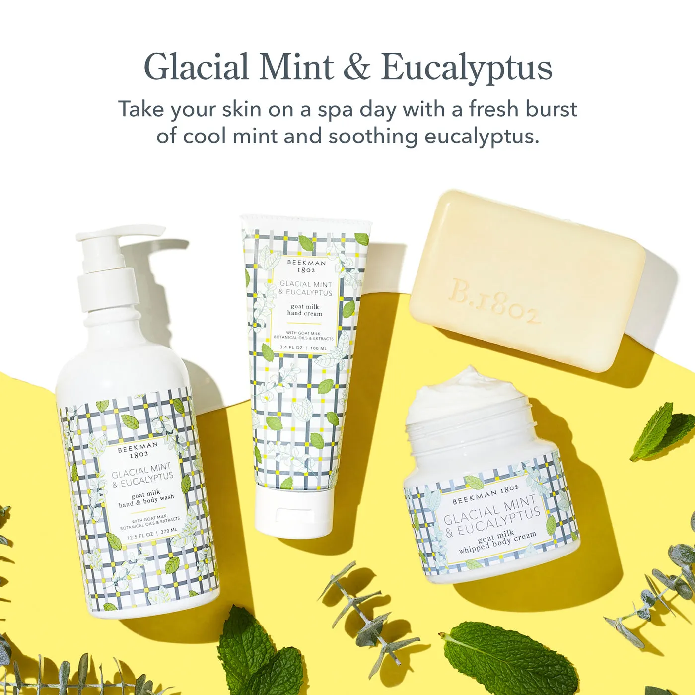 Glacial Mint & Eucalyptus Goat Milk Lotion