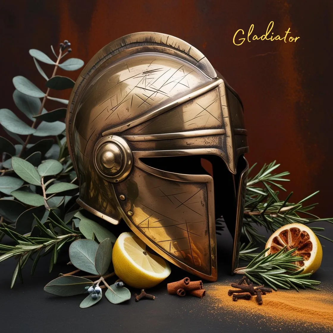 GLADIATOR Body Powder - natural essential oils, no talc or cornstarch