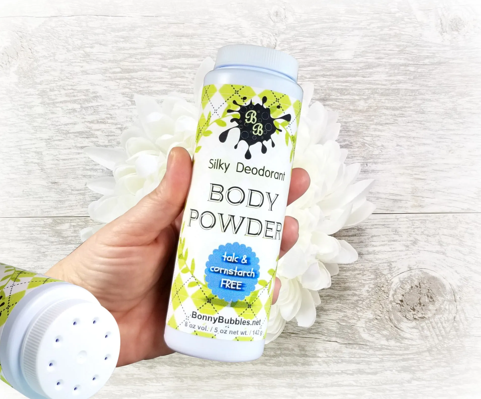 GLADIATOR Body Powder - natural essential oils, no talc or cornstarch