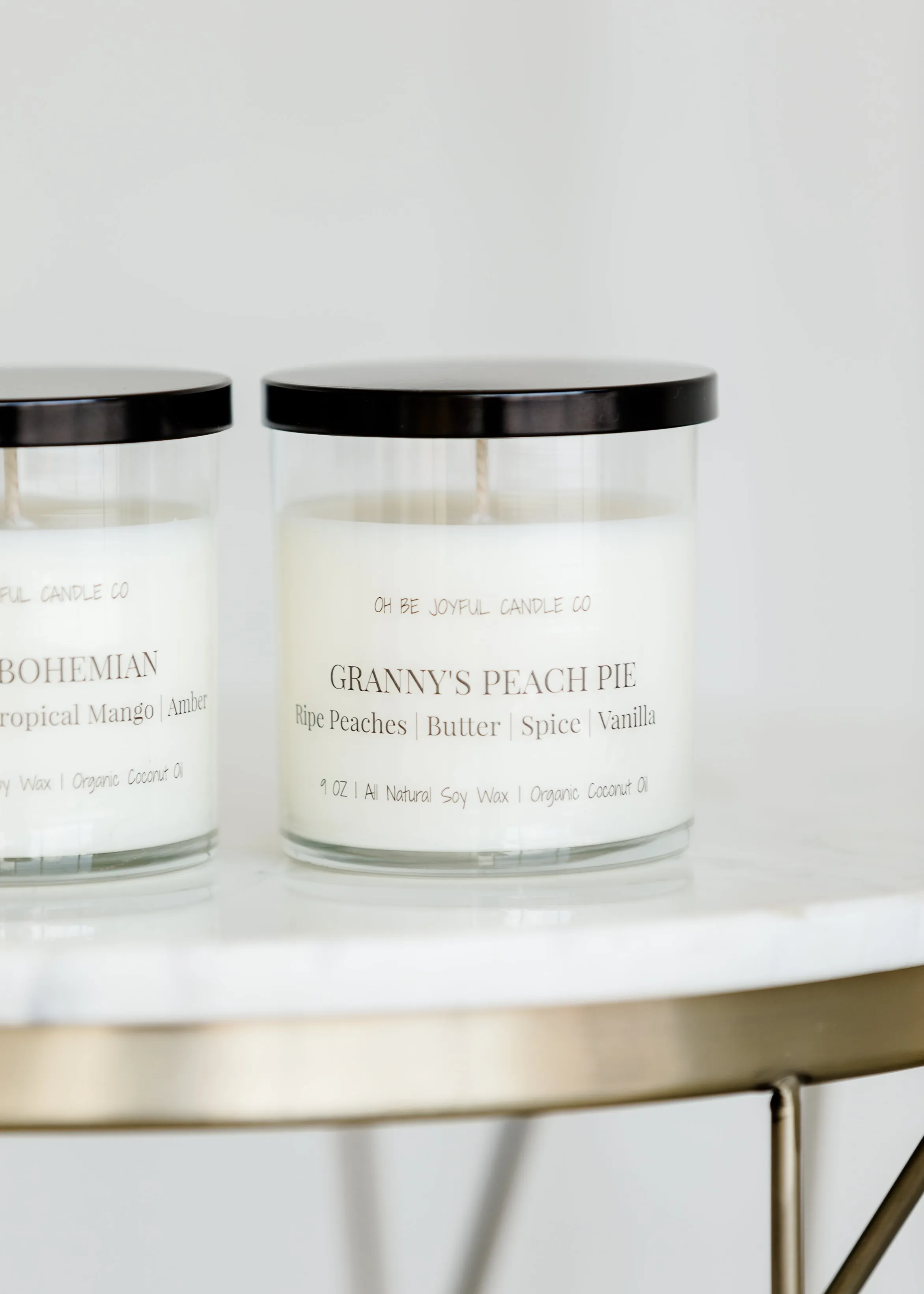 Granny's Peach Pie Soy Candle - FINAL SALE