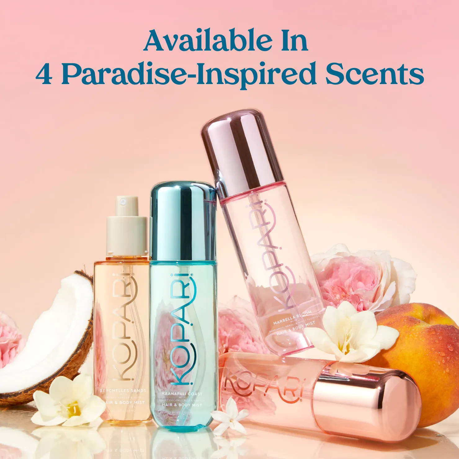 Juicy Peach Hair & Body Fragrance Mist