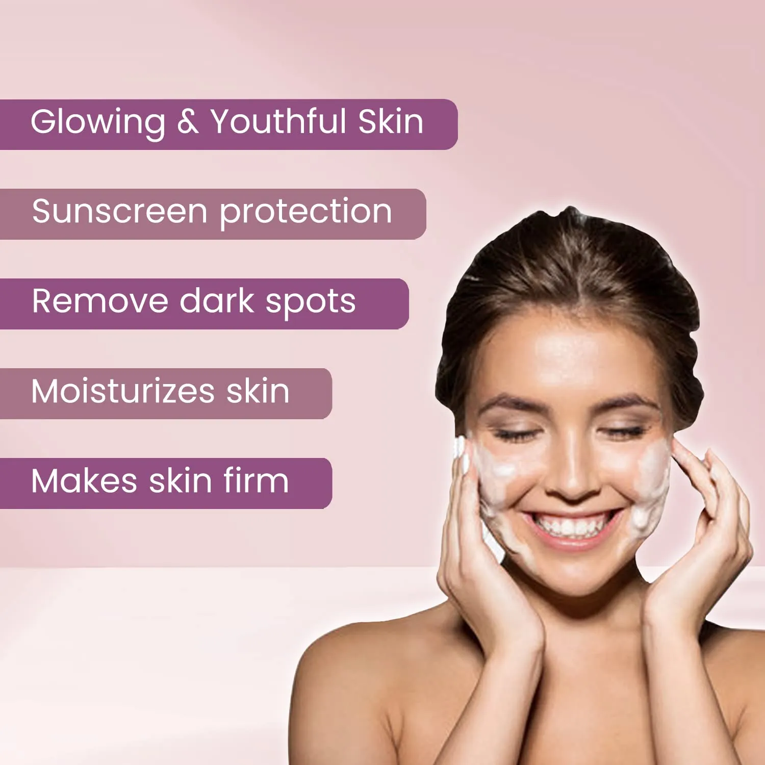 Kozicare Skin Lightening Soap | Enriched with Kojic Acid & Vitamin C Sabun Soap | Anti-Aging & Sun Protection | Glowing Skin | Moisturizing Bath Soap for Men & Women - 75 Gm