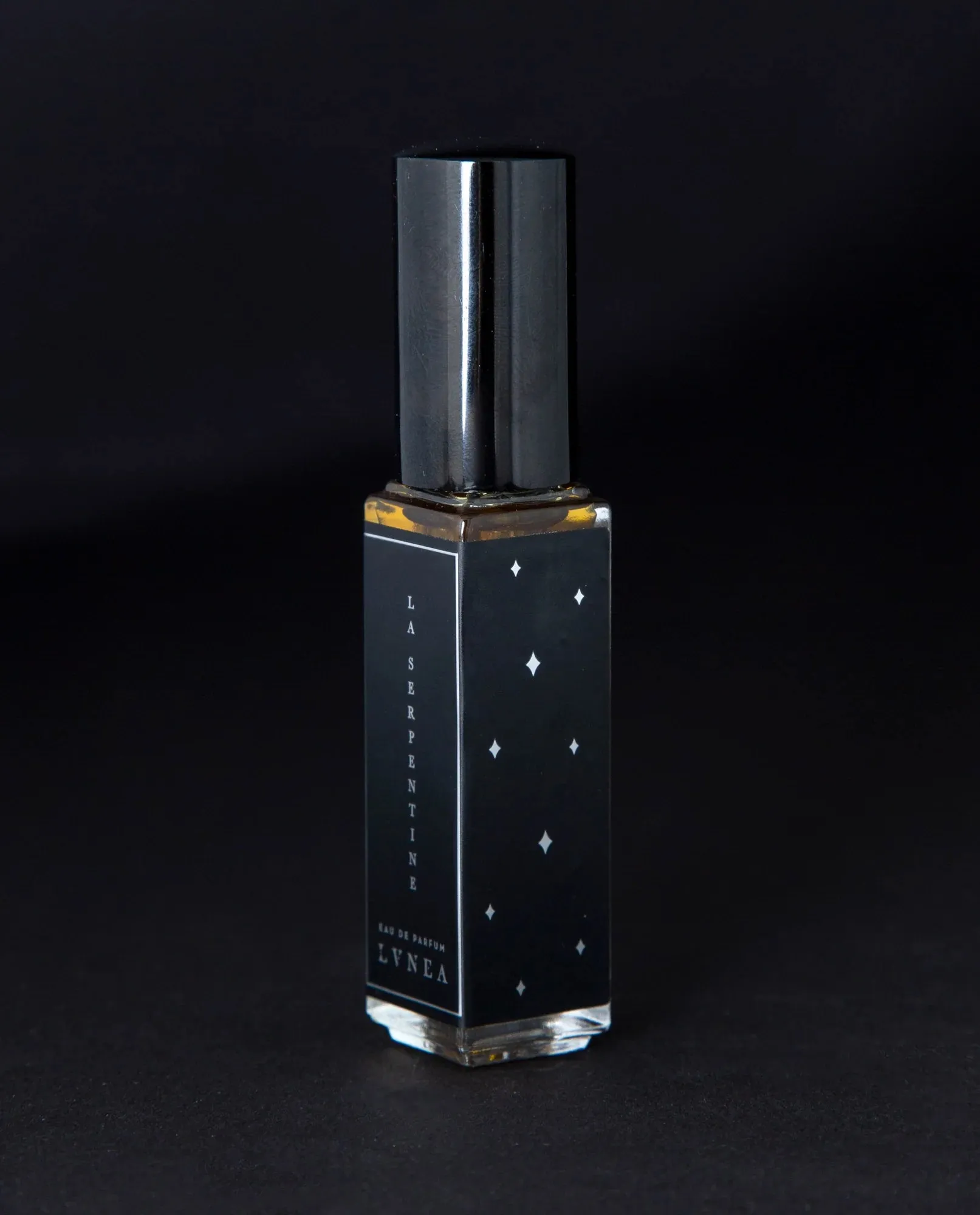La Serpentine Eau de Parfum with peach, patchouli, sandalwood, oakmoss