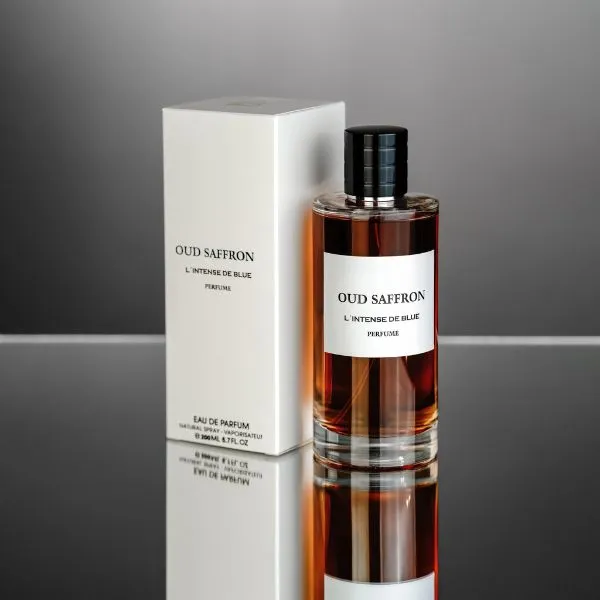 L'intense De Blue Oud Saffron perfumed water unisex