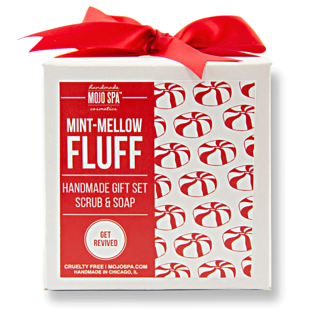Mint Mellow Fluff Scrub & Soap Gift Set