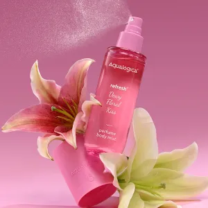 Refresh  Dewy Floral Kiss Perfume Body Mist with Zemea & Hyaluronic Acid- 150 ml