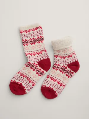 Seasalt Cornwall cabin socks ripe berry dahlia
