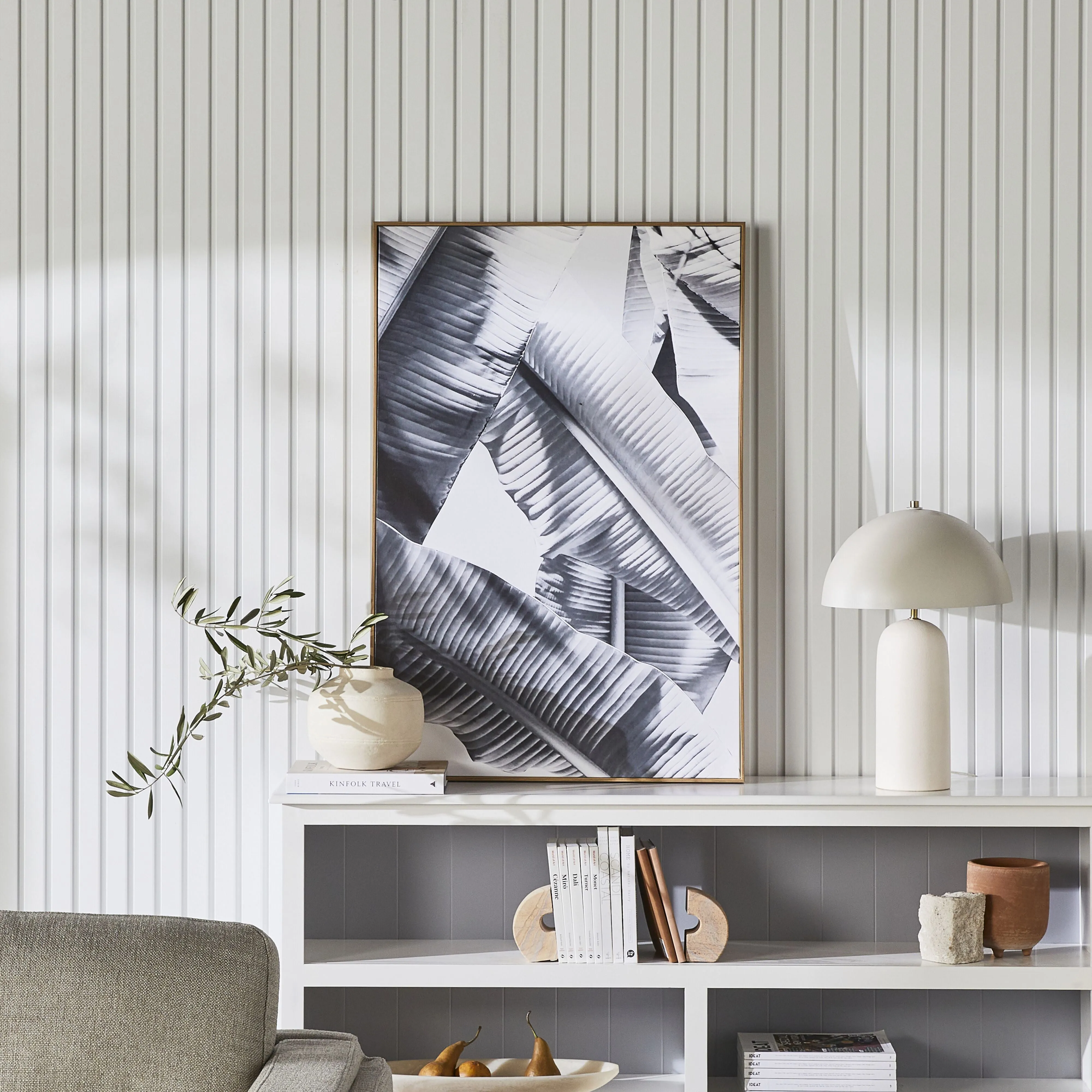Shady Palms Canvas Print 70x105cm