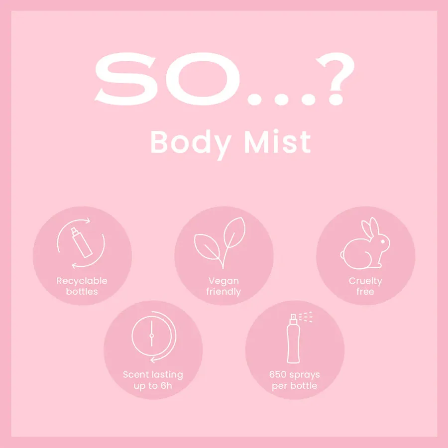 So...? Red Velvet Body Mist 100ml