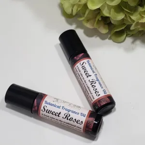 Sweet Roses Botanical Fragrance Roll On Body Oil 10 ml