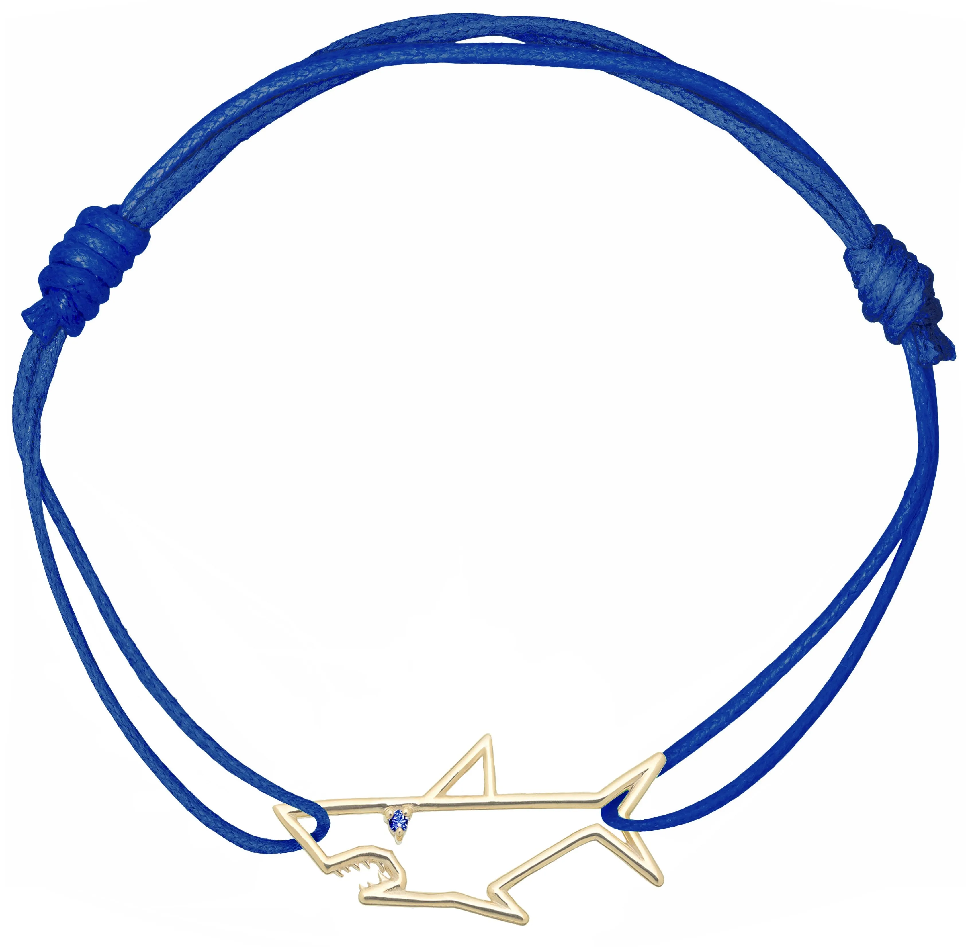 TIBURON ZAFIRO AZUL CORD BRACELET